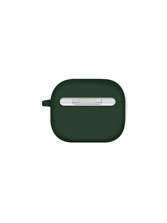 صورة UNIQ NEXO ACTIVE HYBRID SILICONE AIRPODS 3RD GEN CASE WITH SPORTS EAR HOOKS PINE (GREEN)