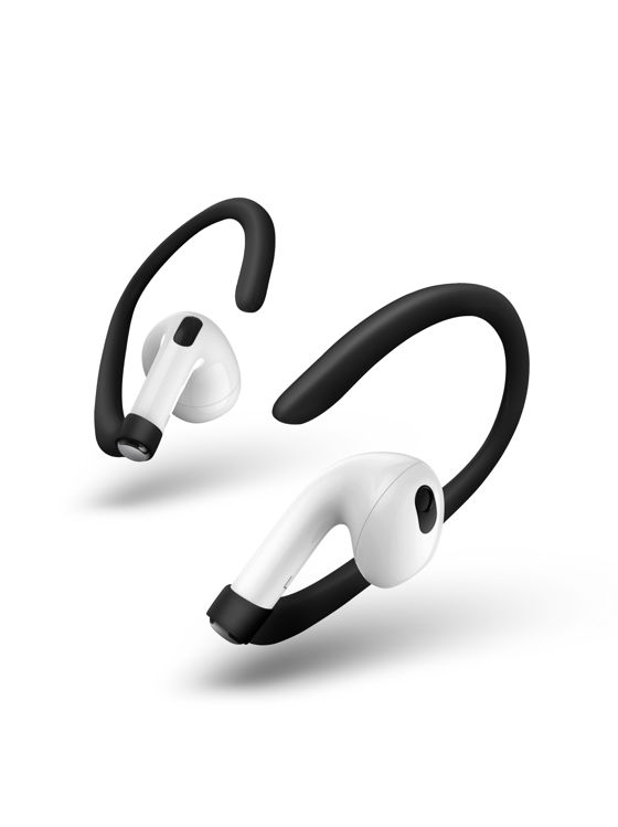 صورة UNIQ NEXO ACTIVE HYBRID SILICONE AIRPODS 3RD GEN CASE WITH SPORTS EAR HOOKS PINE (GREEN)