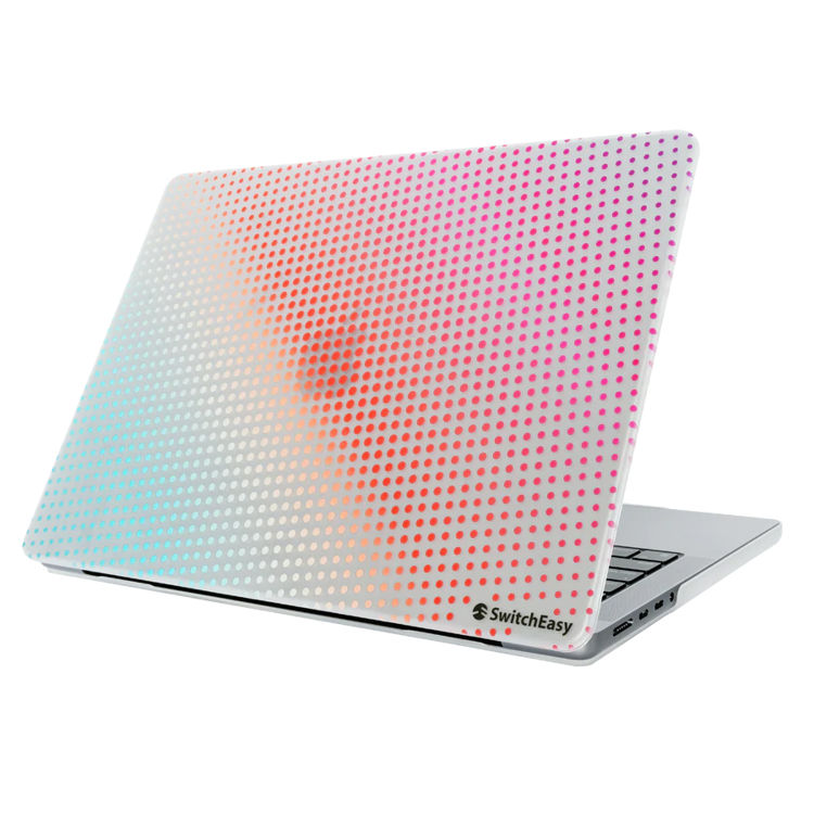 Picture of SwitchEasy MacBook Pro 14" (2021, M1) DOTS Hard Shell Aurora