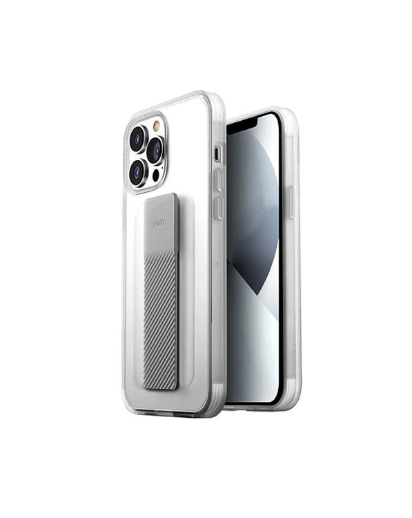 صورة UNIQ HYBRID IPHONE 13 PRO MAX HELDRO MOUNT SERIES DOVE (MATTE CLEAR)