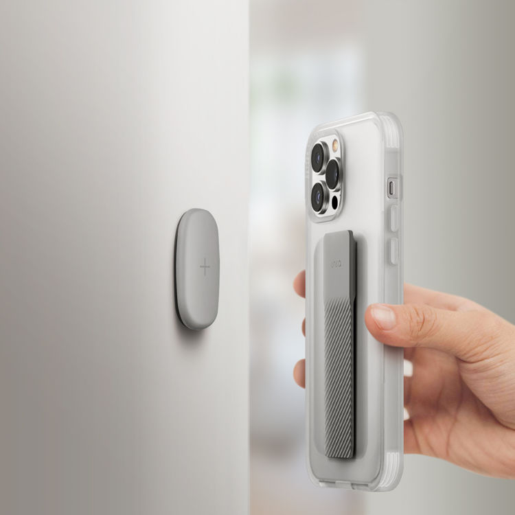 صورة UNIQ HYBRID IPHONE 13 PRO MAX HELDRO MOUNT SERIES DOVE (MATTE CLEAR)