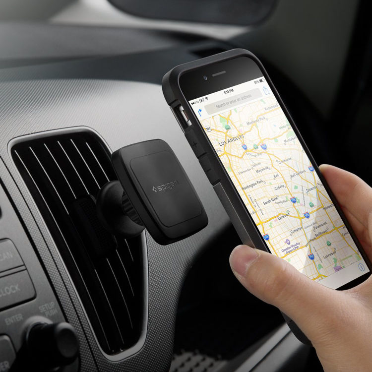 صورة SPIGEN 360 Magnetic Car Air Vent Dock Mount Cell Phone Holder For all model Phones
