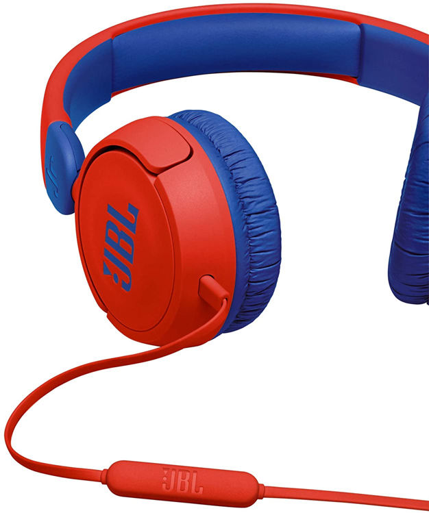 Picture of JBL Jr 310  Childrens overear headphones with aux cable and built in microphone