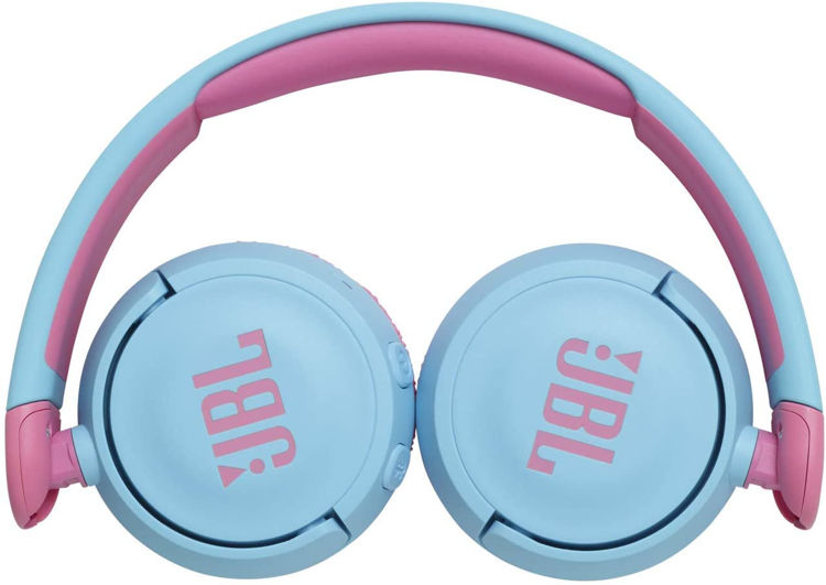 Picture of JBL JR 310 BT Children On-ear headphones Bluetooth® (1075101) Light blue, Rose Foldable