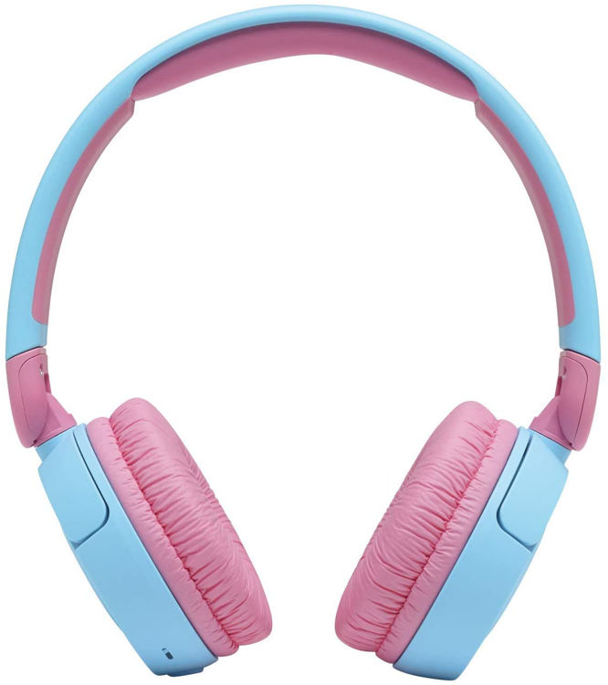 Picture of JBL JR 310 BT Children On-ear headphones Bluetooth® (1075101) Light blue, Rose Foldable