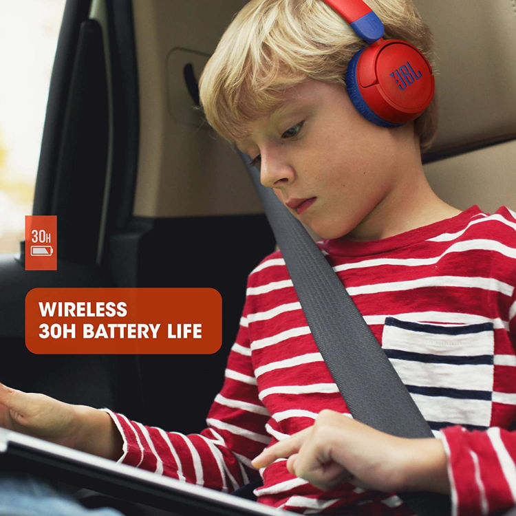 صورة JBL JR 310 BT Children On-ear headphones Bluetooth® (1075101) Light blue, Rose Foldable