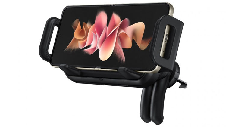 صورة WIRELESS CAR CHARGER COMPATIBLE WITH GALAXY Z(FOLD,FLIP),S,NOTE SERIES 