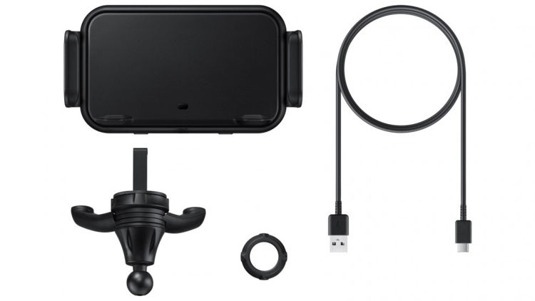 صورة WIRELESS CAR CHARGER COMPATIBLE WITH GALAXY Z(FOLD,FLIP),S,NOTE SERIES 