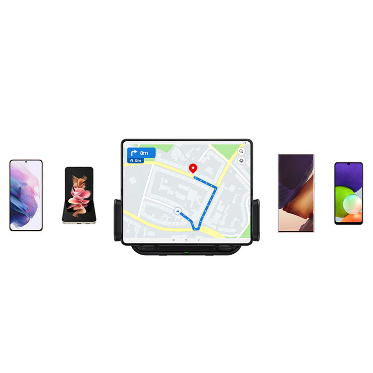 صورة WIRELESS CAR CHARGER COMPATIBLE WITH GALAXY Z(FOLD,FLIP),S,NOTE SERIES 