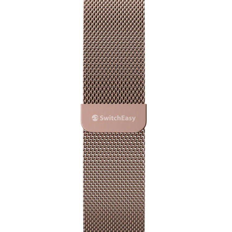 صورة SwitchEasy Mesh Stainless Steel Apple Watch Loop (38/40/41mm) Rose Gold