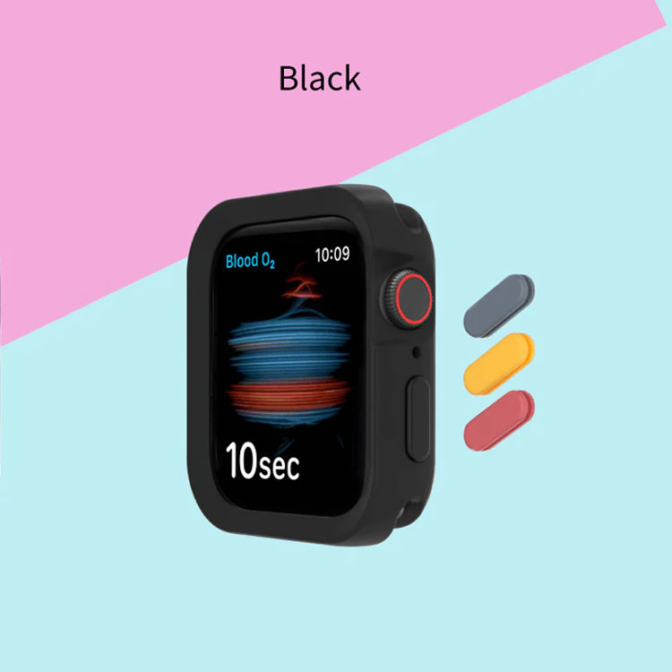 صورة SwitchEasy COLORS Apple Watch 45/44mm (series 7/SE/6/5/4) - Black