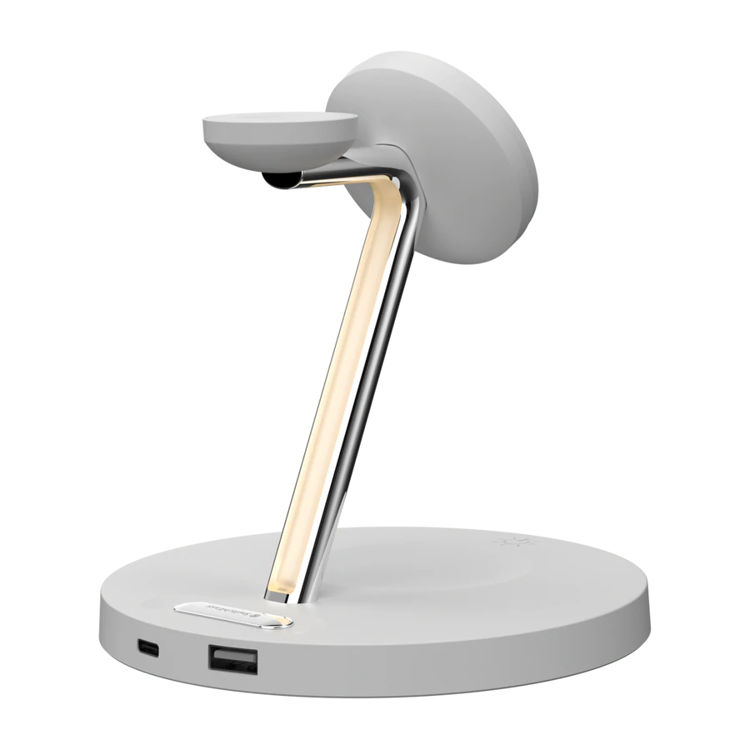 صورة SwitchEasy MagPower 4-in-1 Magnetic Wireless Charging Stand - White