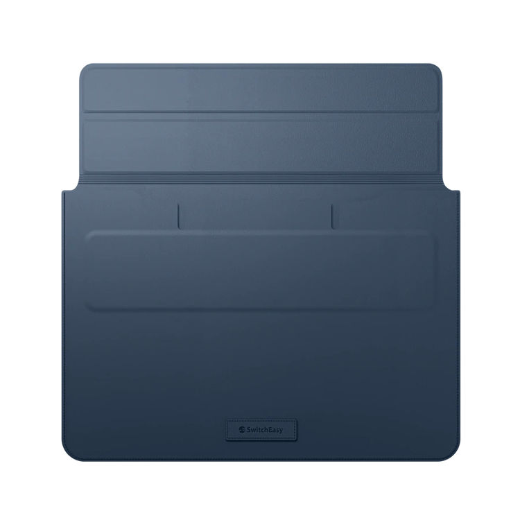 صورة SwitchEasy EasyStand Leather Sleeve MacBook Pro 15/16" Midnight Blue
