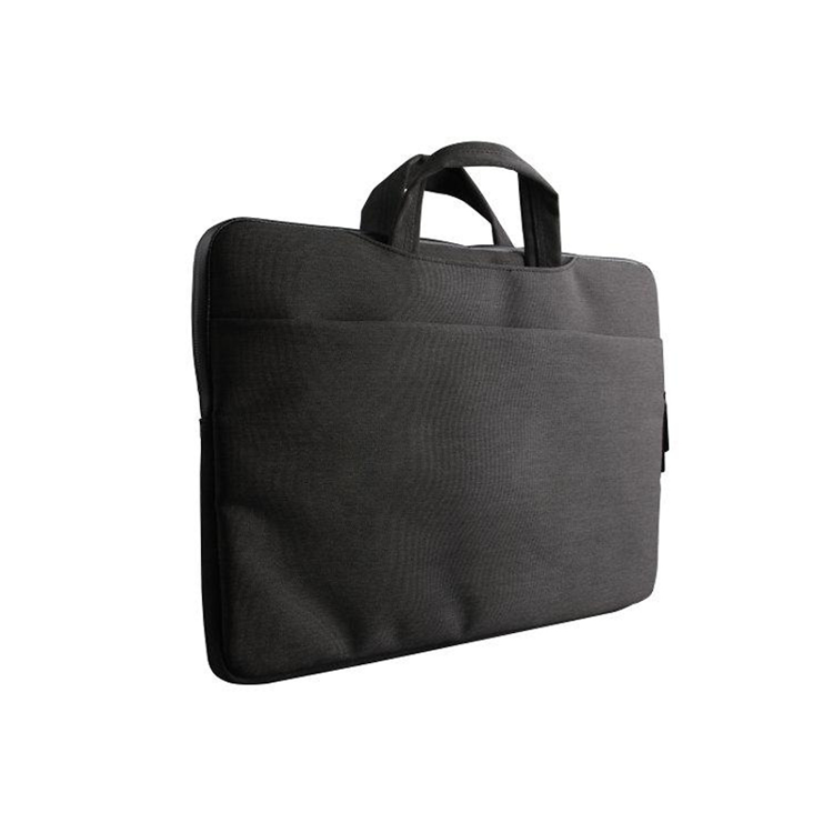 Picture of UNIQ CAVALIER 2-IN-1 LAPTOP SLEEVE (UP TO 15 INCH) CHARCOAL 
(BLACK)"