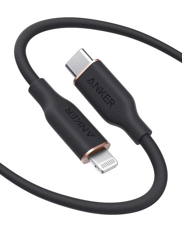 Picture of Anker 641 USB-C to Lightning Cable (Flow, 6ft Silicone)