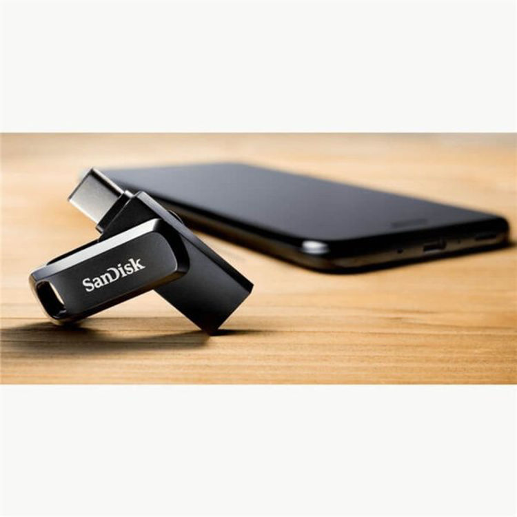 صورة SanDisk 64GB Ultra Dual Drive Go Type-C USB-C to USB 3.1 Flash Drive