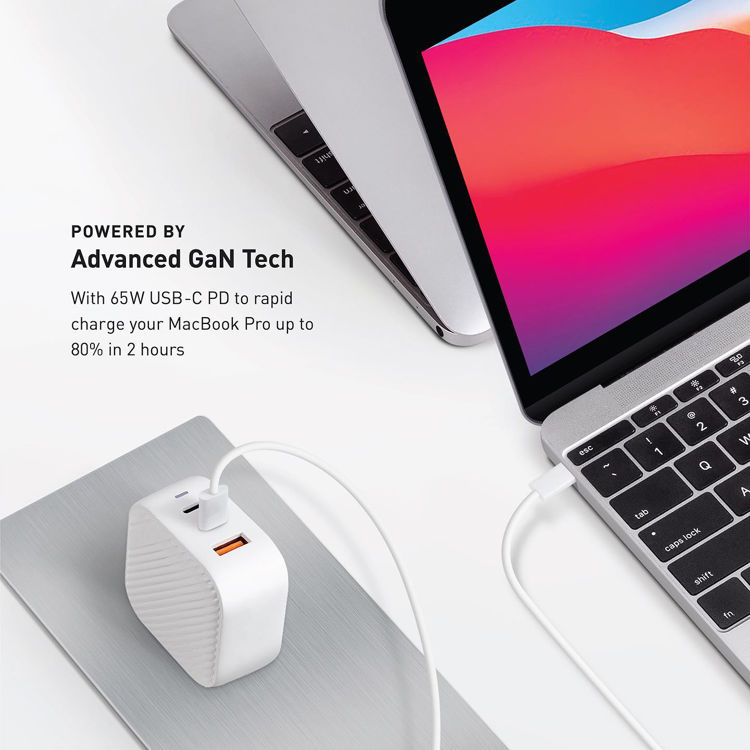 صورة UNIQ VERGE PRO Charger (66W) WHITE