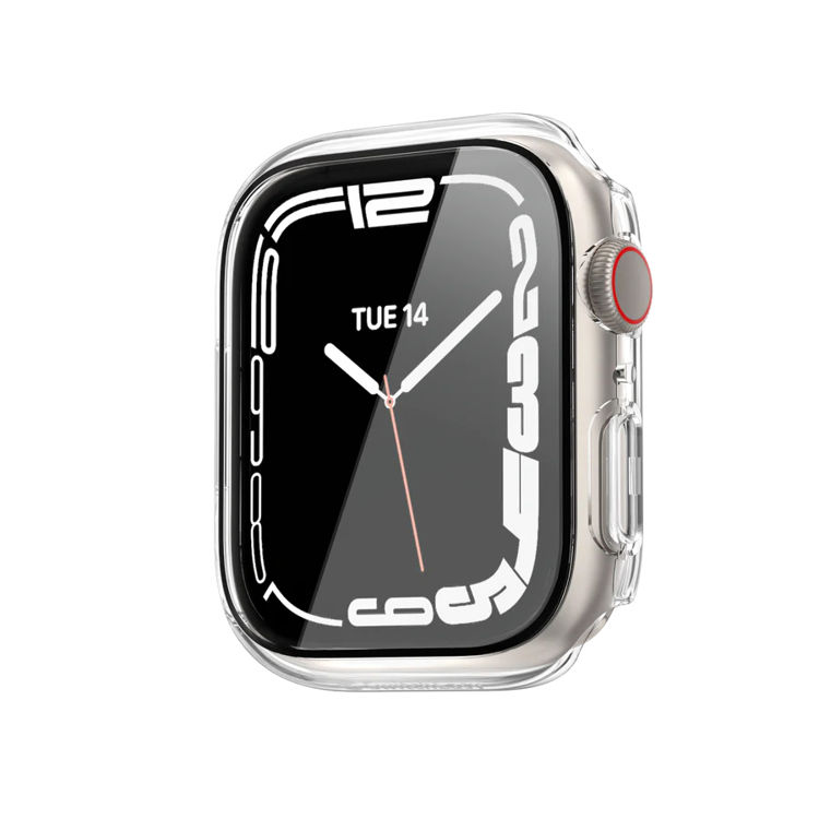 صورة SwitchEasy NUDE Tempered Glass Hybrid Case for Apple Watch Series 7 41mm