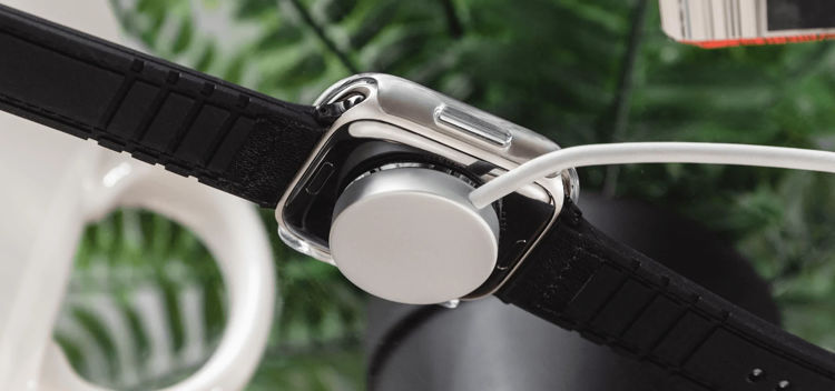 صورة SwitchEasy NUDE Tempered Glass Hybrid Case for Apple Watch Series 7 45mm