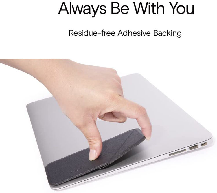 صورة Snap Laptop Phone Holder Grey - MagSafe Compatible
