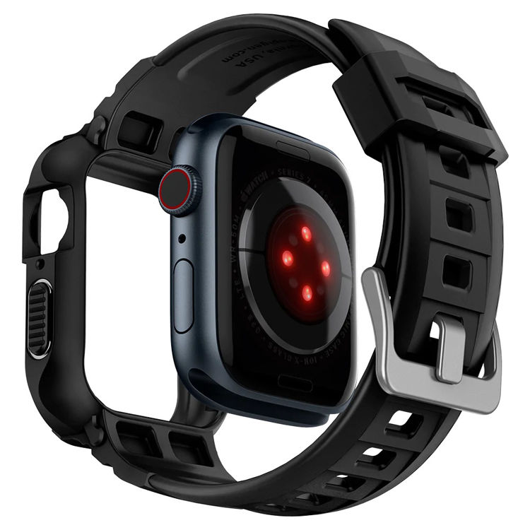 صورة SPIGEN Apple Watch Case Rugged Armor Pro - Series 8/7 / SE / 6 / 5 / 4 (45mm/44mm)