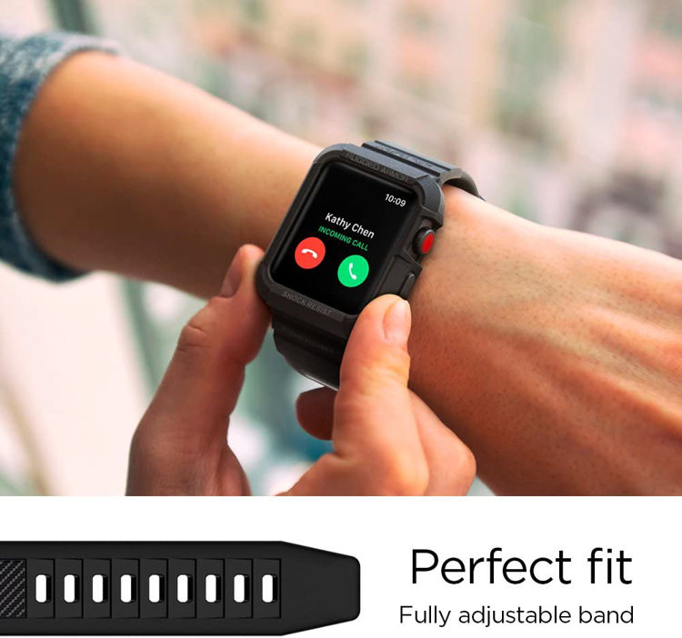 صورة SPIGEN Apple Watch Case Rugged Armor Pro - Series 8/7 / SE / 6 / 5 / 4 (45mm/44mm)