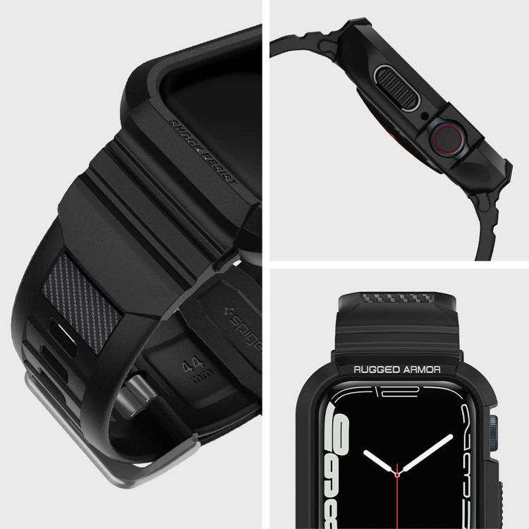 صورة SPIGEN Apple Watch Case Rugged Armor Pro - Series 8/7 / SE / 6 / 5 / 4 (45mm/44mm)