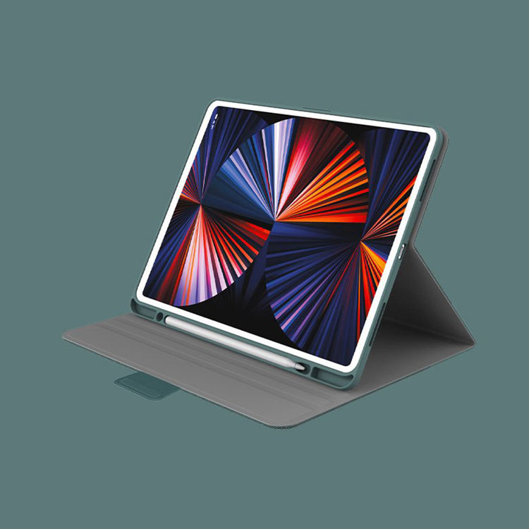 صورة Cygnett Tekview iPad Air 10.9 & 11 (2021/2020/2018) Case with Apple pencil holder - Emerald (CY4014TEKVI