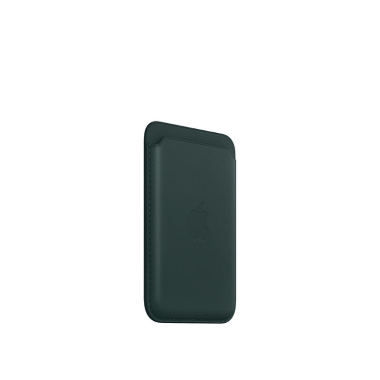 صورة Apple iPhone Leather Wallet with MagSafe Forest Green