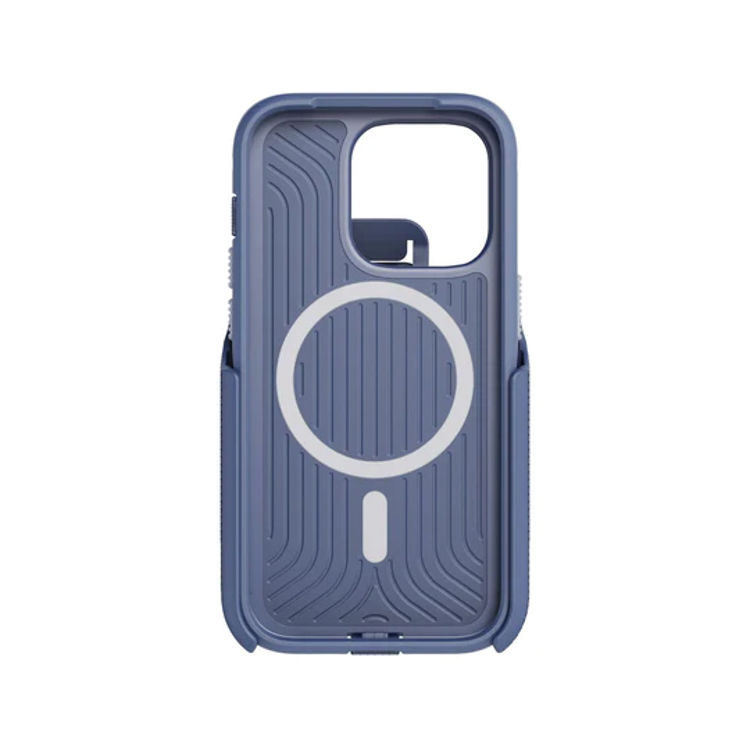 صورة Tech21 Evo Max - Apple iPhone 14 Pro Case MagSafe Compatible - Ink Blue