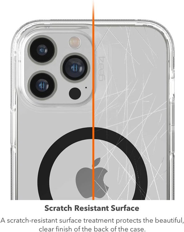 صورة Gear4 Santa Cruz Snap iPhone 14 Pro-Magsafe (Black)