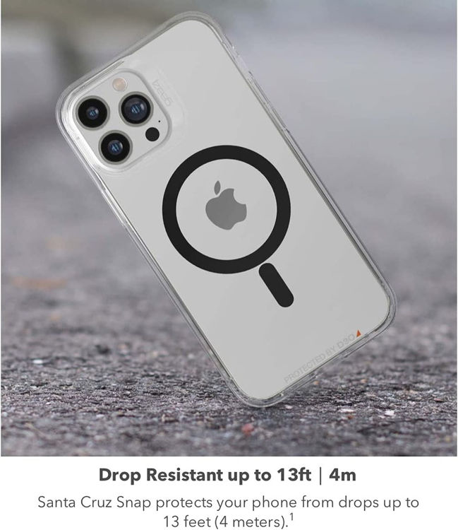 صورة Gear4 Santa Cruz Snap iPhone 14 Pro Max -Magsafe (Black)