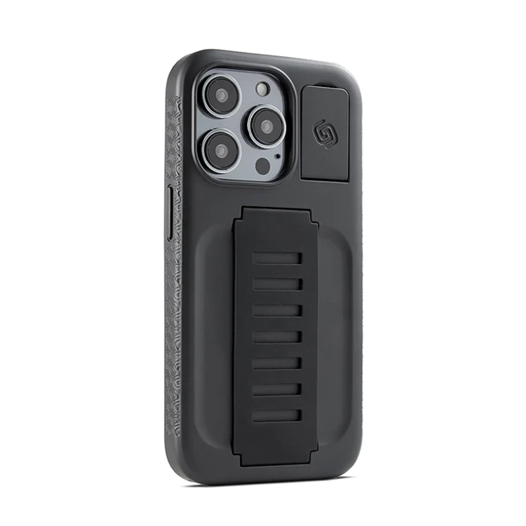 صورة Grip2u Boost Case with Kickstand for iPhone 14 Pro-Magsafe (Charcoal)