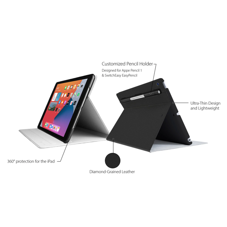 صورة SwitchEasy CoverBuddy Folio Protective Case  iPad 10.2 (2019/2020) (Black)