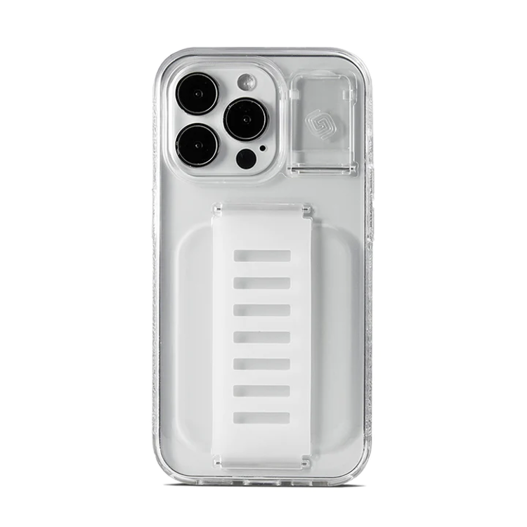 Picture of Grip2u Boost Case with Kickstand for iPhone 14 Pro-Magsafe (Clear)