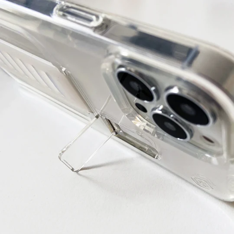 صورة Grip2u Boost Case with Kickstand for iPhone 14 Pro Max (Clear)