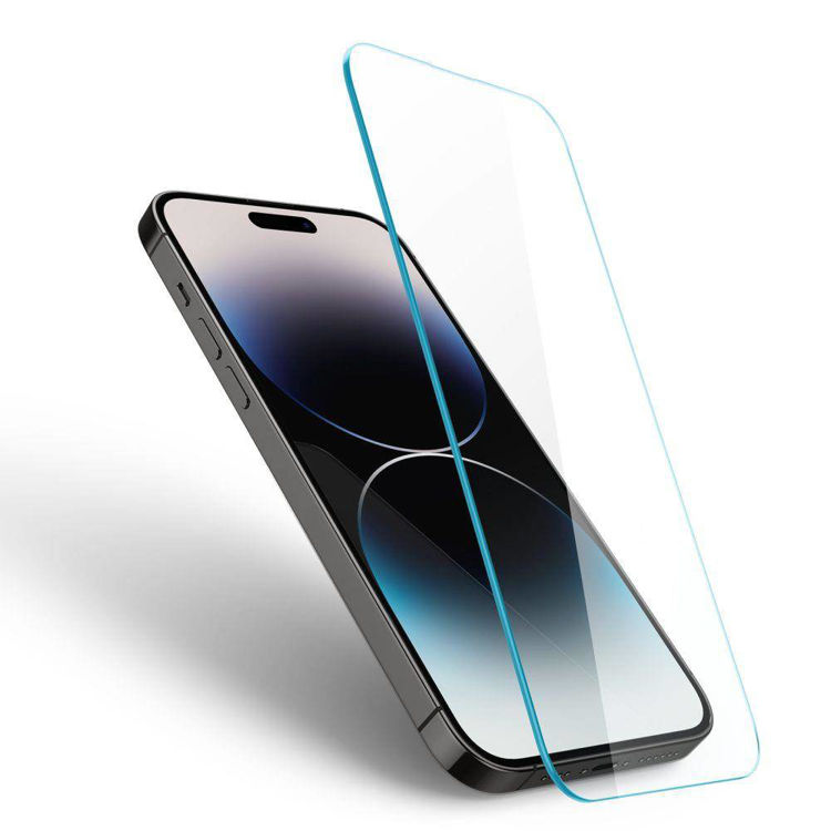 صورة Spigen tempered glass Glas.TR Slim for IPhone 14 Pro 6,1_AGL05222