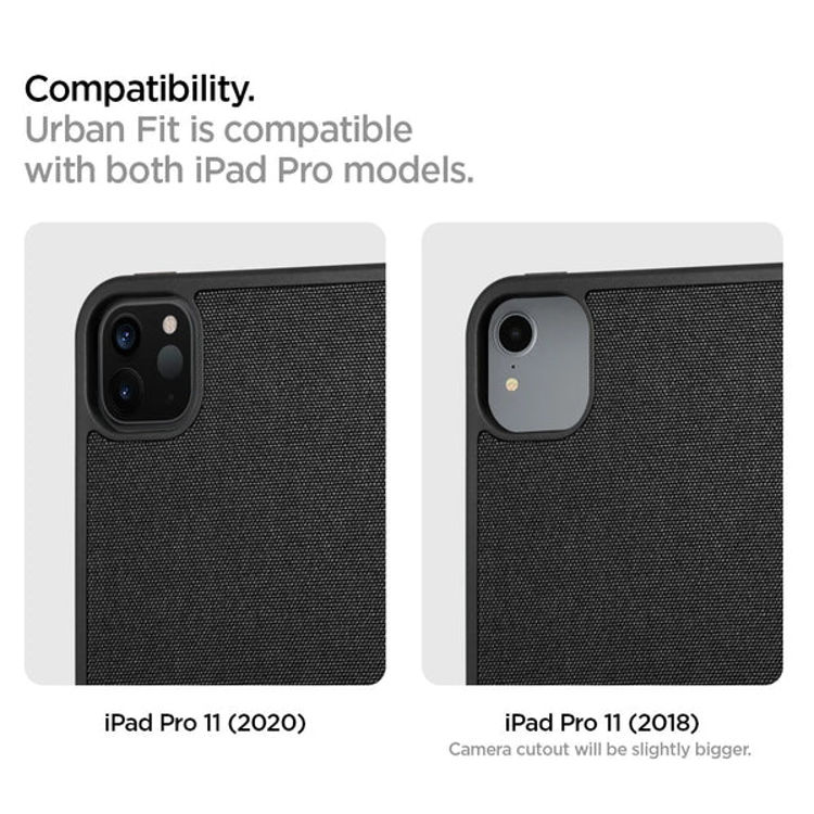 صورة Spigen Urban Fit Fabric Flip Cover Case iPad Pro 11" (2021/2020/2018)