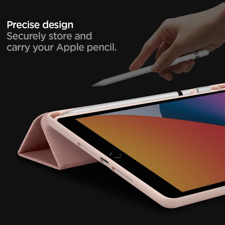 صورة Spigen Urban Fit Case for iPad 10.2 2021 | 2020 | 2019 Rose Gold_ACS01061