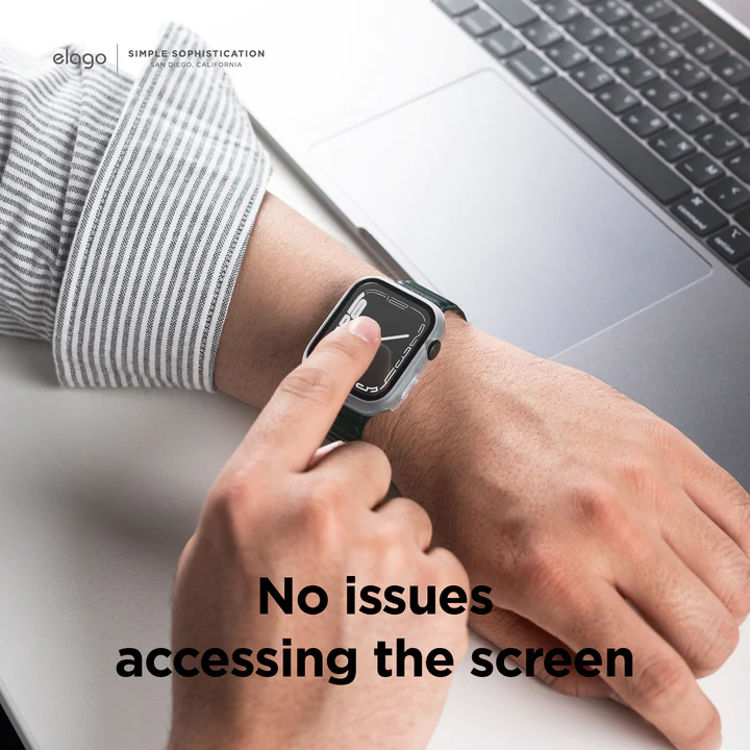 صورة Elago Apple Watch Clear Shield Case 40/41mm Clear		"