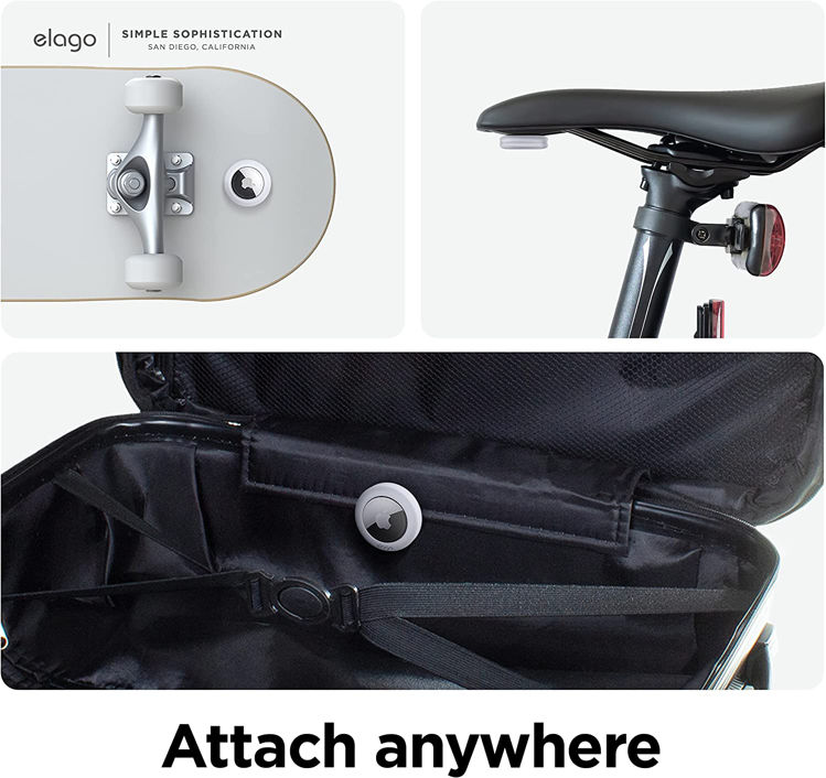 صورة Elago Air Tag Pad - Nightglow Blue