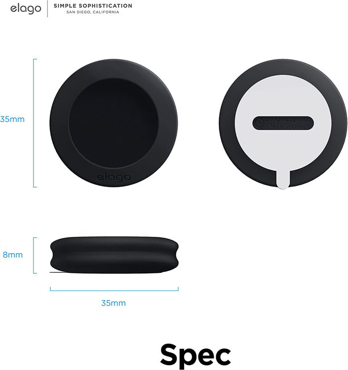 صورة Elago Air Tag Pad - Black		"