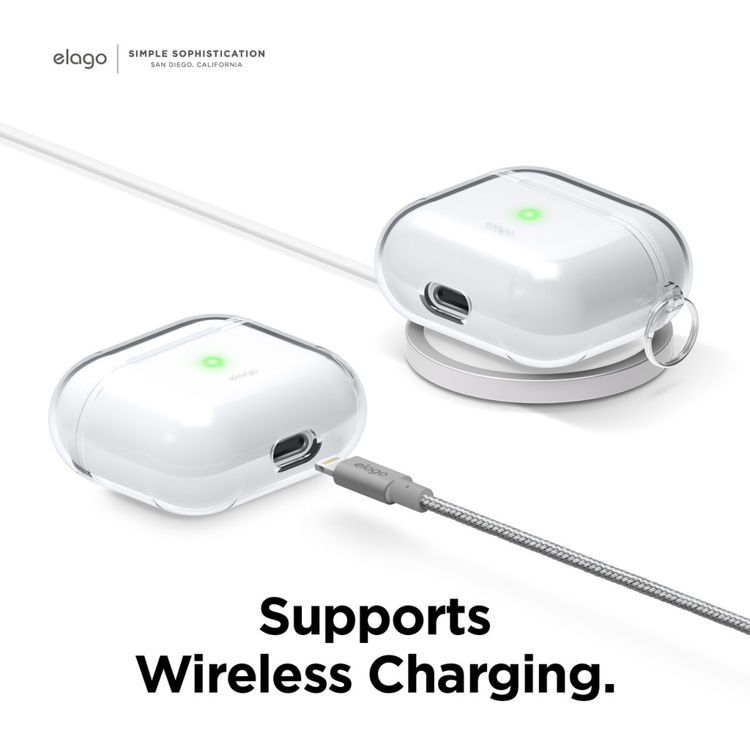 صورة Elago Hang Case for AirPods 3rd Gen(Clear)