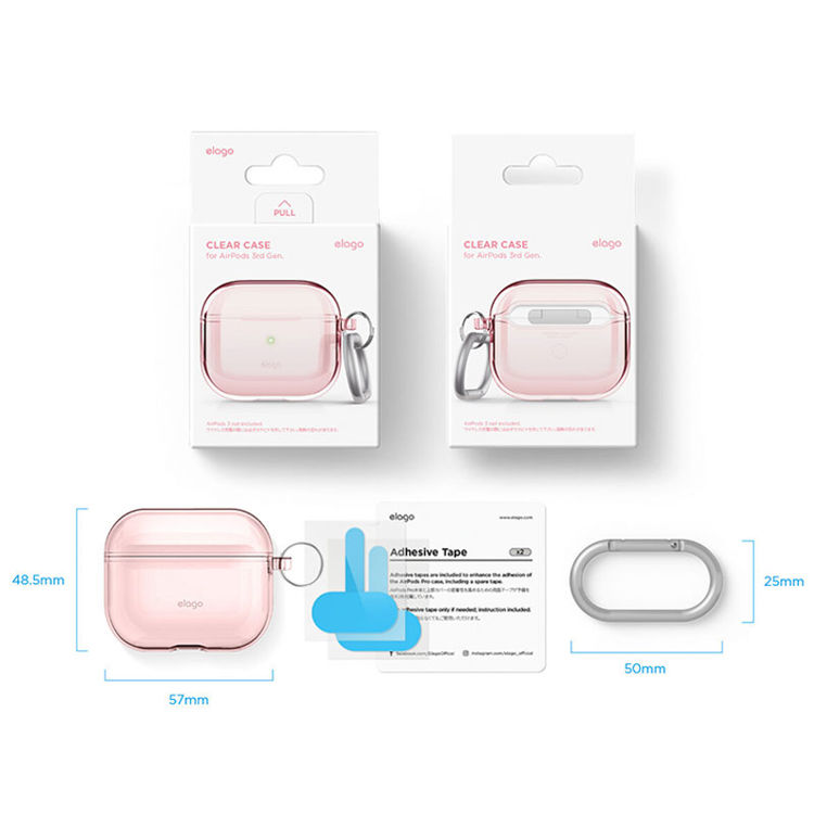 صورة Elago Hang Case for AirPods 3rd Gen ( Lovely Pink)