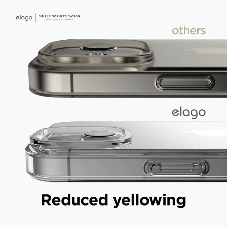 Picture of elago Hybrid Clear Case for iPhone 14 