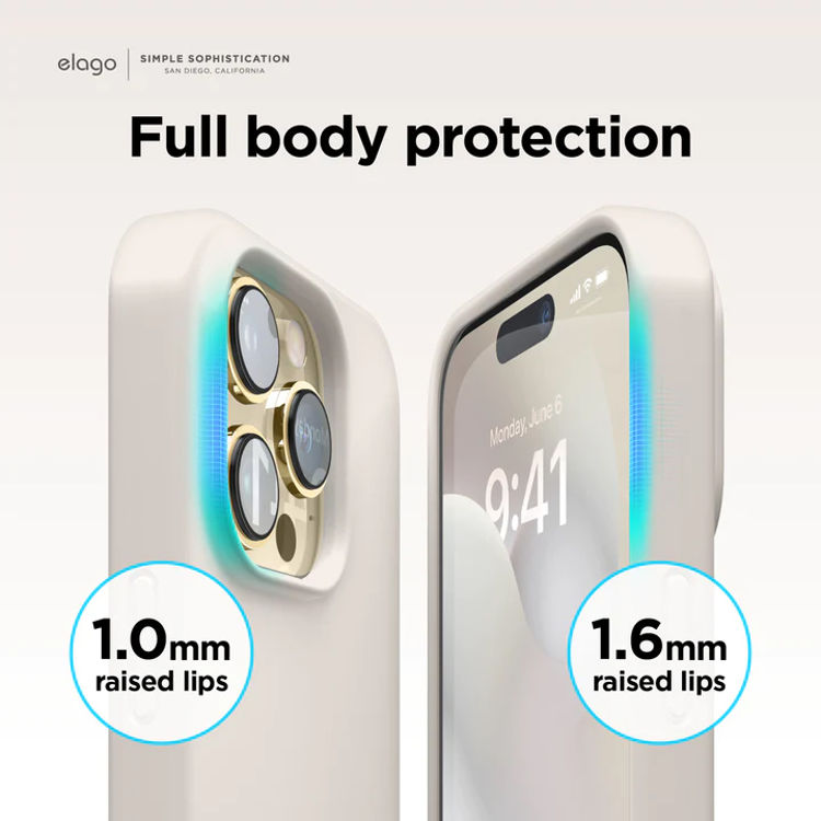 صورة elago Premium Silicone Case for iPhone 14 Pro Max (Lovely Pink)