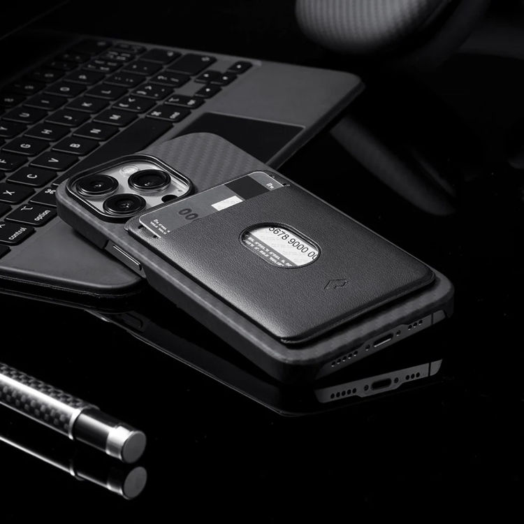 صورة PITAKA Card Holder MagEZ Card Sleeve