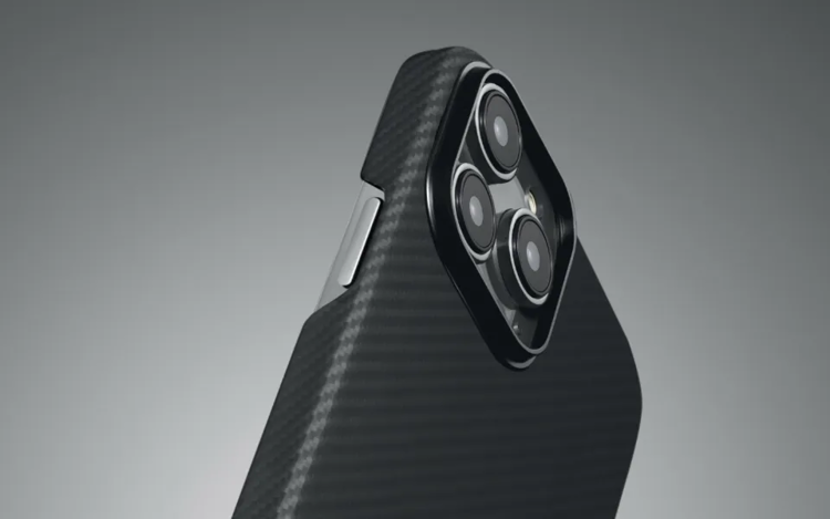 صورة Pitaka MagEz Case 3 1500D iPhone 14 Pro  Black/Grey Twill
