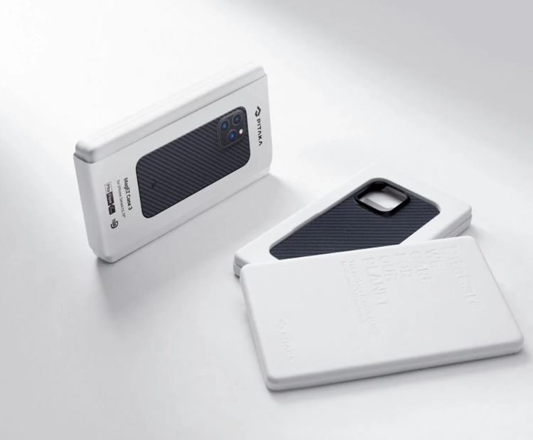 صورة Pitaka MagEz Case 3 1500D iPhone 14 Pro  Black/Grey Twill