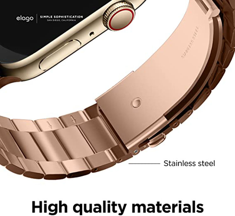 صورة Elago Apple Watch Metal Band - 38/40/41mm - Rose Gold